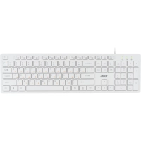 Клавиатура Acer OKW123 белый USB (ZL.KBDEE.00D)