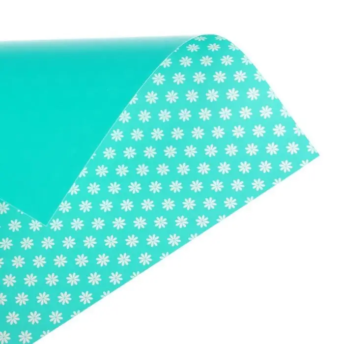 Картон цветной двусторонний А4, 6 листов, 6 цветов  Картон цветной двусторонний А4, 6 листов, 6 цветов "Ромашки", 200 г/м², с рисунком