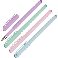 Ручка шариковая неавтомат. SoftWrite Zefir 0,5мм,син,масл,манж20-0205