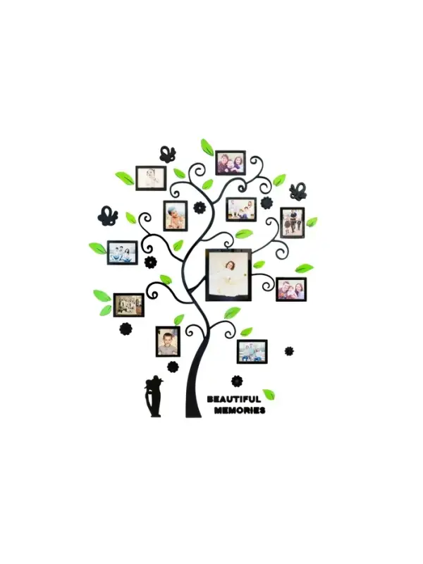 Наклейка интерьерная с фоторамками TAKE IT EASY, декор настенный, панно на стену 190&times;156 см