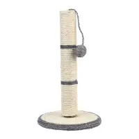 VETTA Когтеточка для домашних животных, бамбук, сизаль, 24,5х40 см, мячик