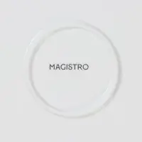 Тарелка Magistro &laquo;Цветок&raquo;, d=25 см, фарфор, белая