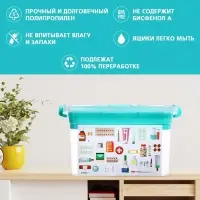 Контейнер для хранения &laquo;Аптечка&raquo; с вкладышем, 6.5 л