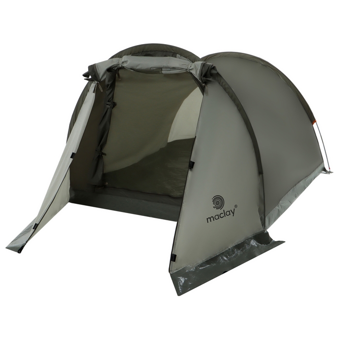 Палатка туристическая, трекинговая maclay kama 2, 2-местная, с тамбуром
