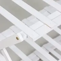 Подставка для цветов Greengo, 3 полки, 50&times;25&times;46 см, напольная, бамбук, белая