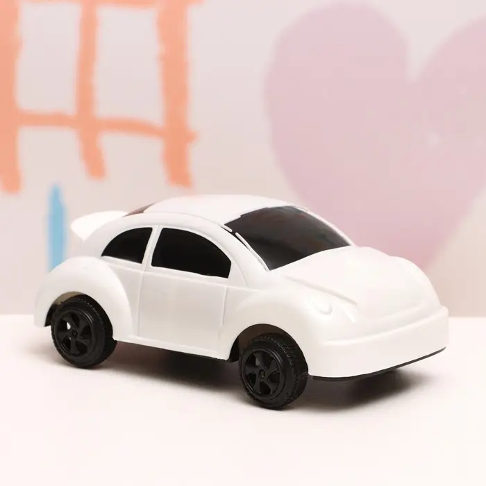 Машинка пластмассовая «Жук», 11×6×4 см, МИКС Машинка пластмассовая «Жук», 11×6×4 см, МИКС