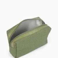 Косметичка дор Плетенка, 16*5*10, отдел на молнии, хаки