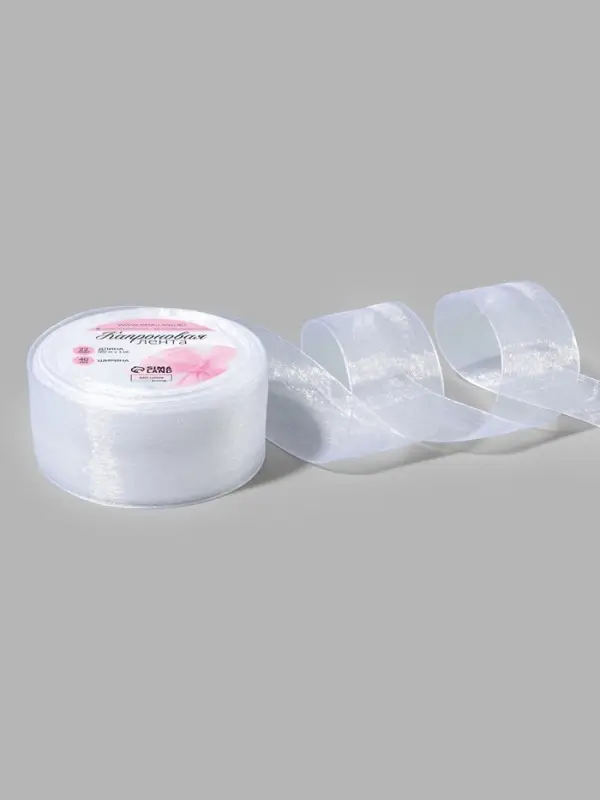 Лента капроновая, 40 мм, 20&plusmn;1 м, белая, №1