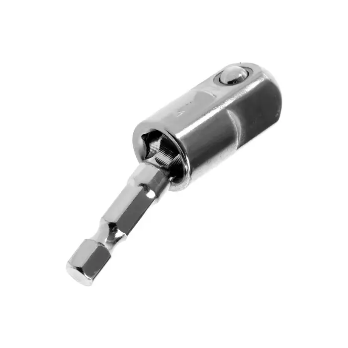 Набор шарнирных адаптеров для шуруповерта ТУНДРА, CrV, 1/4 - 3/8 - 1/2", 52 - 57 мм, 3 шт.