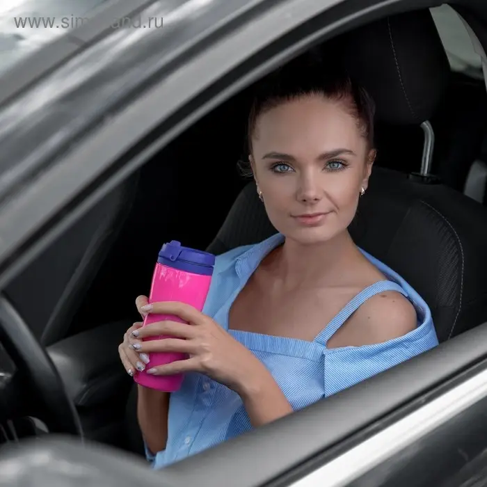 Термостакан, розово-фиолетовый неон, 350 мл Термостакан, розово-фиолетовый неон, 350 мл