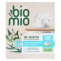 Таблетки для посудомоечной машины BioMio BIO-TABS MULTI с эвкалиптом, 100 шт.
