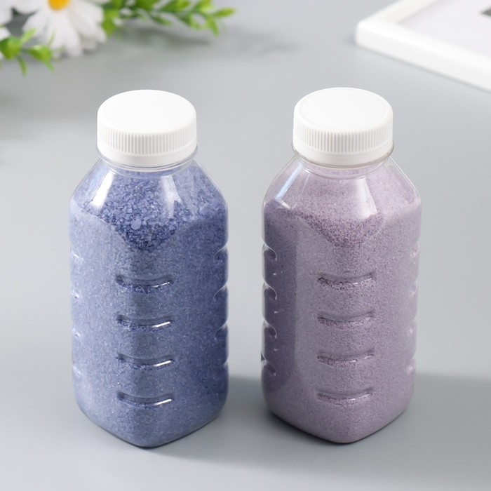 Песок цветной в бутылках Песок цветной в бутылках "Сиреневый" 500 гр