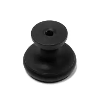 Ручка-кнопка CAPPIO PK321, d=24 мм, цвет черный