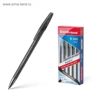 Ручка гелевая стираемая ErichKrause R-301 Magic Gel, узел 0.5 мм, чернила чёрные, длина письма 200 м, цена за 1 шт.
