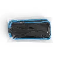 Утяжелители неопреновые ONLYTOP, 2 шт.&times;0.5 кг, чёрные, голубые
