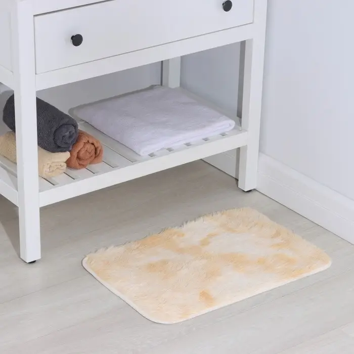 Коврик для дома Доляна «Пушистик», 40×60 см, бежевый Коврик для дома Доляна «Пушистик», 40×60 см, бежевый