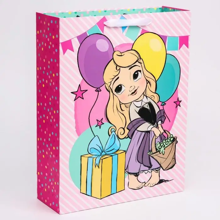 Пакет ламинированный вертикальный, 31 х 40 х 11 см «Принцессы», Принцессы