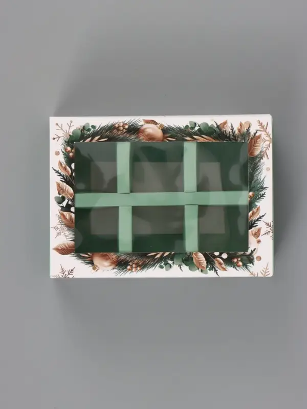 Коробка для 6 конфет &laquo;Желаю счастья&raquo;, 13.7&times;9.8&times;3.8 см