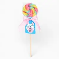 Леденец на палочке &laquo;Ой, всё&raquo;, вкус: вишнёвый сок, 15 г