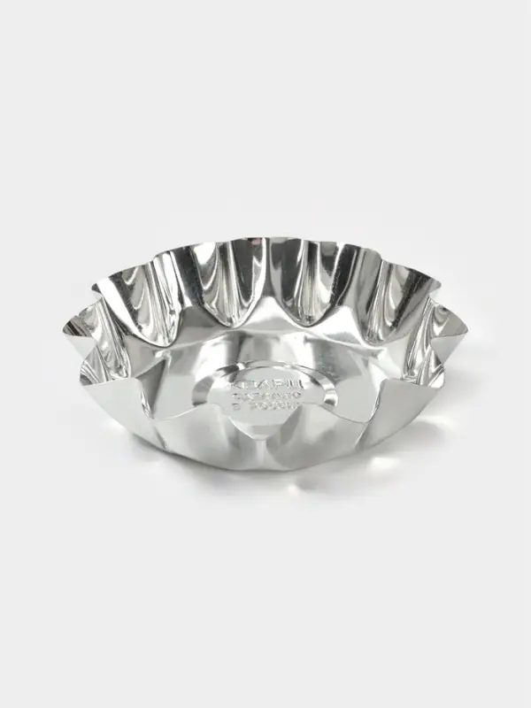 Форма для выпечки печенья, d=10.1 см, h=2.5 см, жесть, серебристая