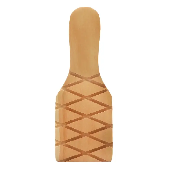 Весло (лопатка) рифленая для глины Calligrata, 20&times;7&times;1.5 см