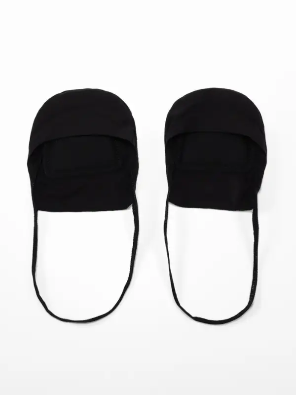 Полустельки для ног, р-р универсальный, пара, чёрный