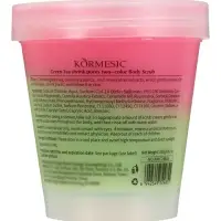 Двухцветный скраб для тела с эффектом сужения пор и экстрактом зеленого чая, 250 г