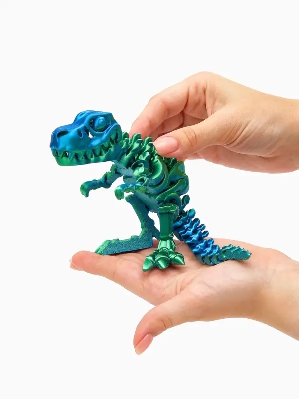 3Д - печатная игрушка &laquo;Динозавр&raquo;, подвижная, цвет МИКС