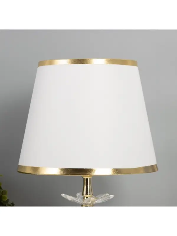 Лампа настольная &laquo;Стилизация&raquo; 1&times;40 Вт Е27+подсветка LED 5 Вт золото 21&times;21&times;36 см