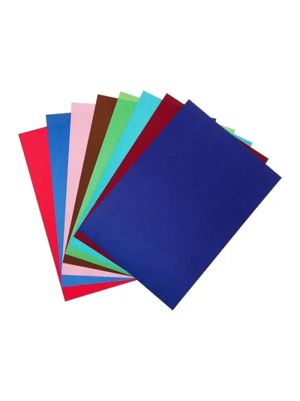 Картон цветной двусторонний А4, 8 листов, 16 цветов, волшебный &laquo;Дракоша&raquo; мелованный 220 г/м&sup2;, в папке