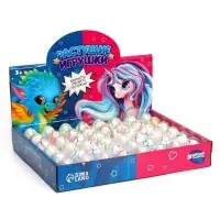 Растущие игрушки Funny toys &laquo;Единорог&raquo;, в мраморном яйце, МИКС
