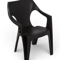 Кресло садовое Decorona DeForma, 55&times;53.5&times;78.5 см, пластиковое, цвет тёплый орех