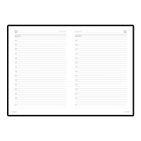 Ежедневник недатированный А5 145 х 205 мм Velvet серый 272 стр. 3-115/13