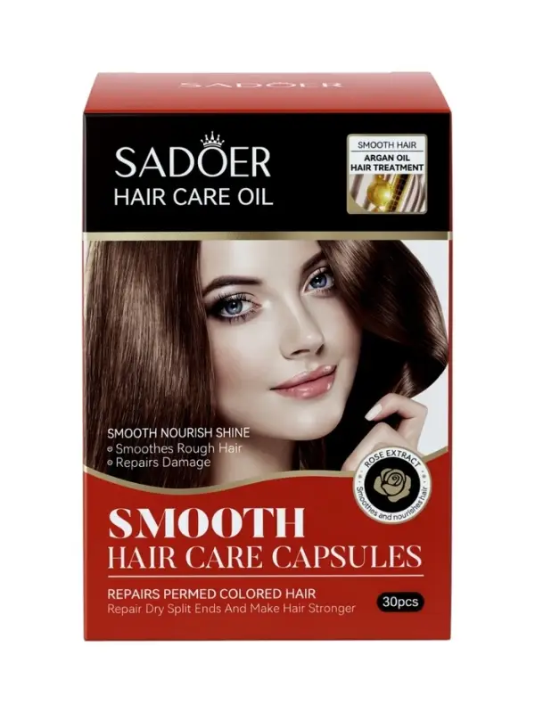 Масло для волос в капсулах, восстанавливающее, с экстрактом розы, 1 мл &times; 30 шт.