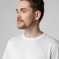 Футболка унисекс для сублимации Paint Tee, белая, размер 50