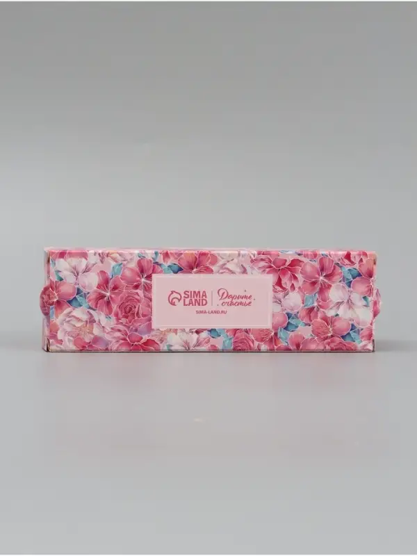 Коробка подарочная для макарун &laquo;Для тебя&raquo;, 18&times;5.5&times;5.5 см