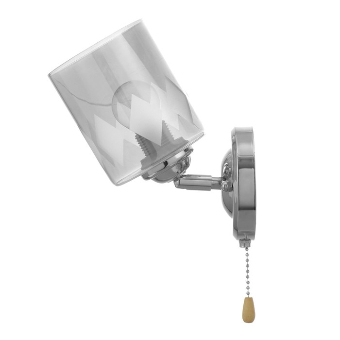 Бра "Лауна" 1хЕ27 40т хром 20х11х20 см