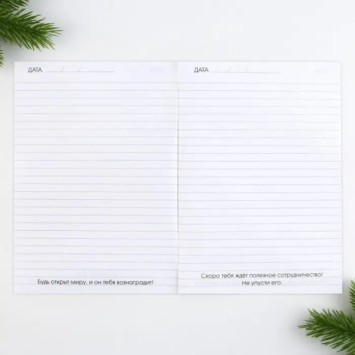 Блокнот А5, 12 листов с предсказаниями «Ярких моментов» Блокнот А5, 12 листов с предсказаниями «Ярких моментов»