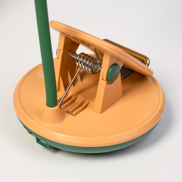 Настольная лампа Эдельс LED 3Вт 3000-6000К USB АКБ желтый 12,5х12,5х39,5 см RISALUX