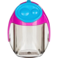 Точилка KORES MIGOO с контейнером, 2 отверстия, ассорти