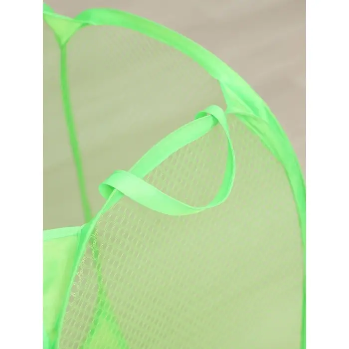 Корзина для белья складная Доляна, 34&times;34&times;56 см, МИКС