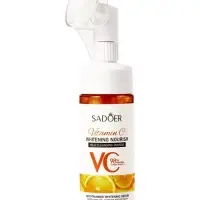 Пенка для умывания с щеточкой с витамином С, 120 мл