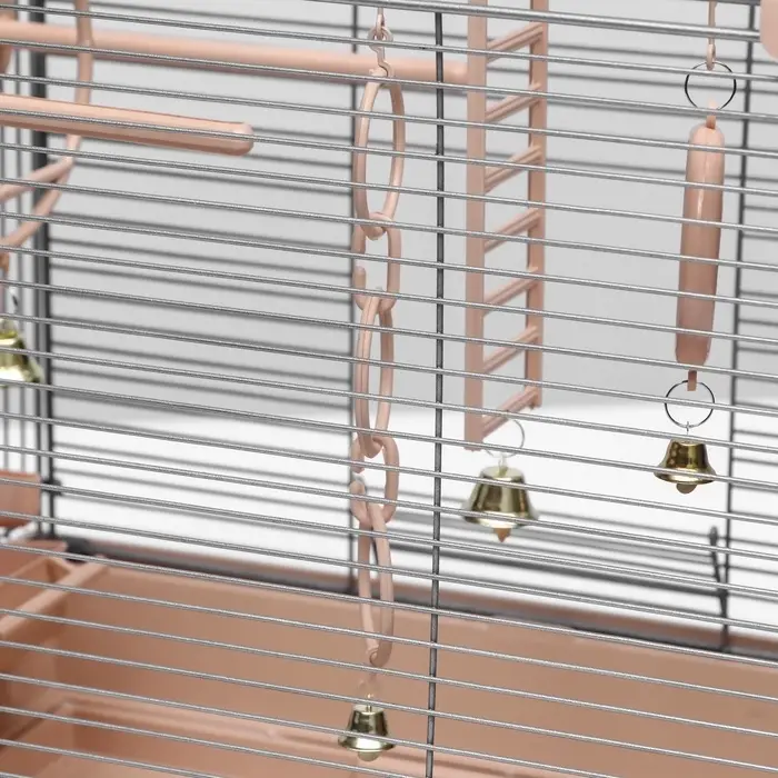 Клетка для птиц &laquo;Пижон&raquo; №100, разборная, 42&times;30&times;37 см, укомплектованная, бежевая