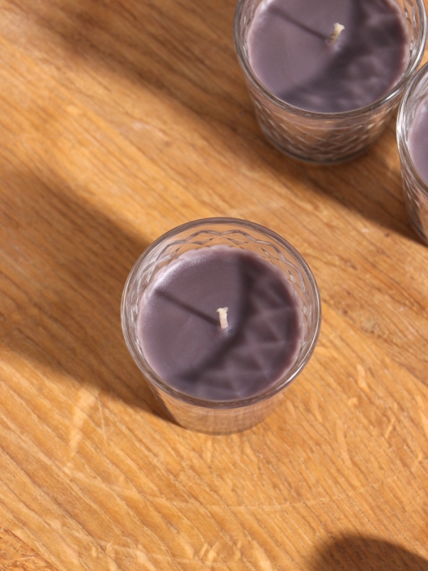 Свеча ароматическая в стакане (набор 3 шт) по 50 мл, 10 ч, 32 гр, АРАБИКА