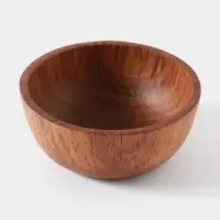 Миска, 10&times;10&times;4 см, тиковое дерево