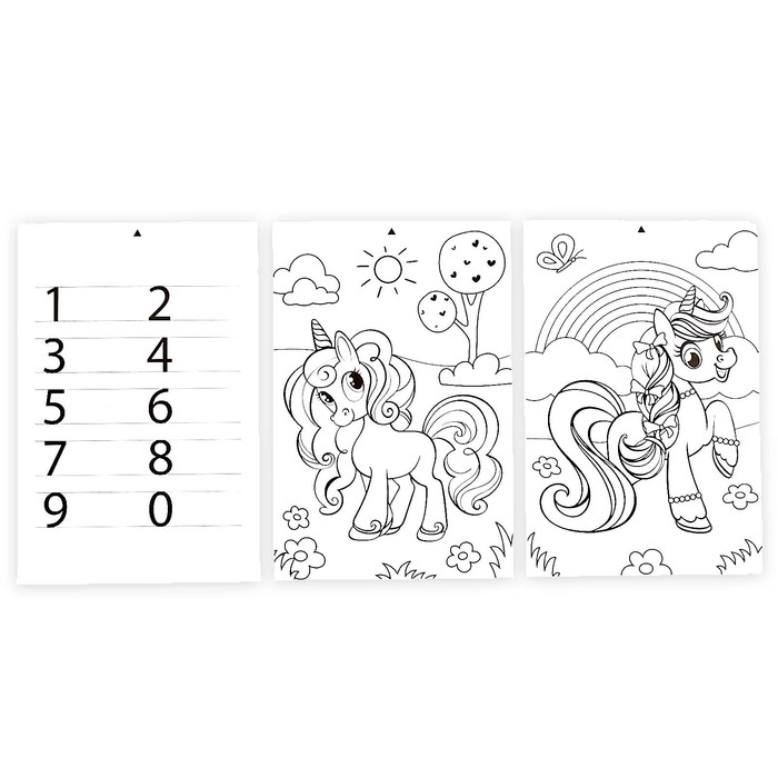 Планшет для рисования «Волшебный единорог», 6 неоновых фломастеров, 6 картинок, 8 световых эффектов Планшет для рисования «Волшебный единорог», 6 неоновых фломастеров, 6 картинок, 8 световых эффектов