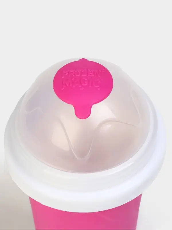 Стакан для мороженого, слаш стакан Доляна &laquo;Мэджик&raquo;, 21&times;11&times;11 см, силикон, розовый