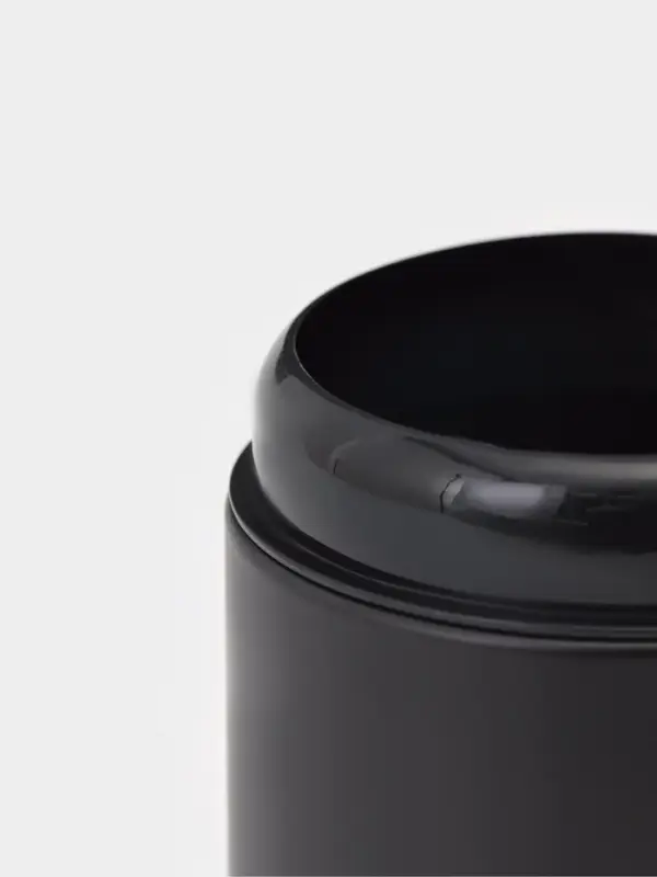 Банки для сыпучих Prime, 90 мл, 9&times;15.5 см, 3 шт., жесть, чёрные