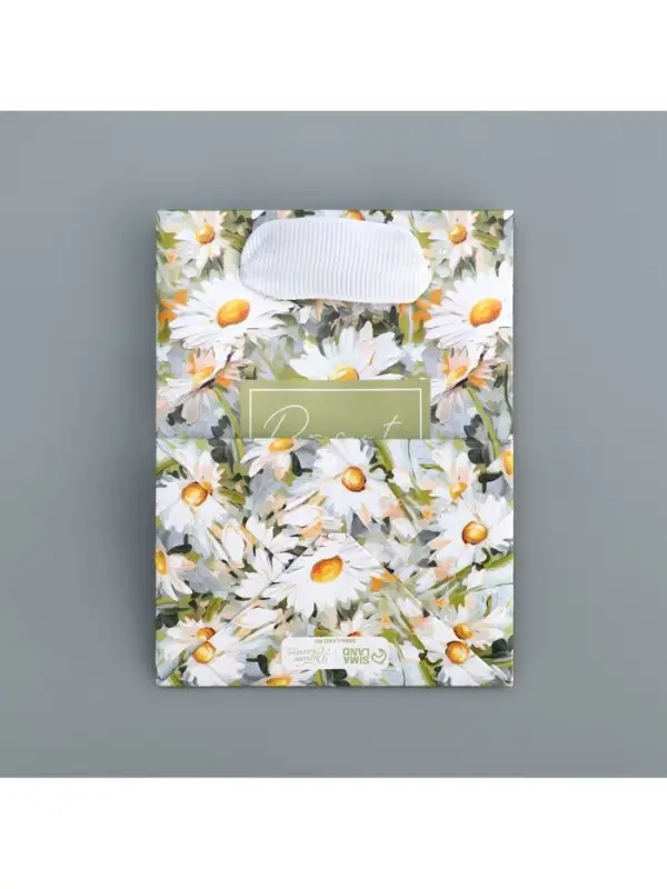 Пакет подарочный ламинированный, упаковка, Present, 9&times;12&times;6.5 см