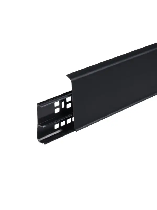 Плинтус напольный &laquo;Деконика&raquo;, 2200&times;85 мм, цвет 007 чёрный